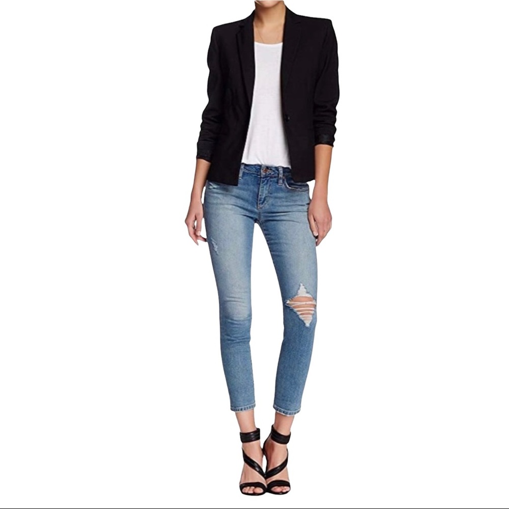 Joe’s Jeans Dana Style KXBDN45665 Ripped Distressed Crop Skinny Jeans Size 28